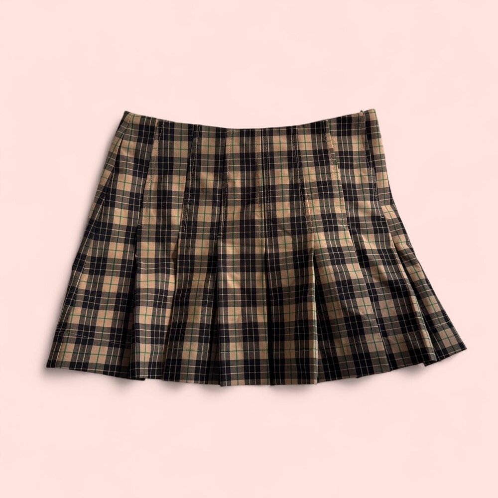 Sea New York Mikaela Plaid Mini Skirt • Size 00